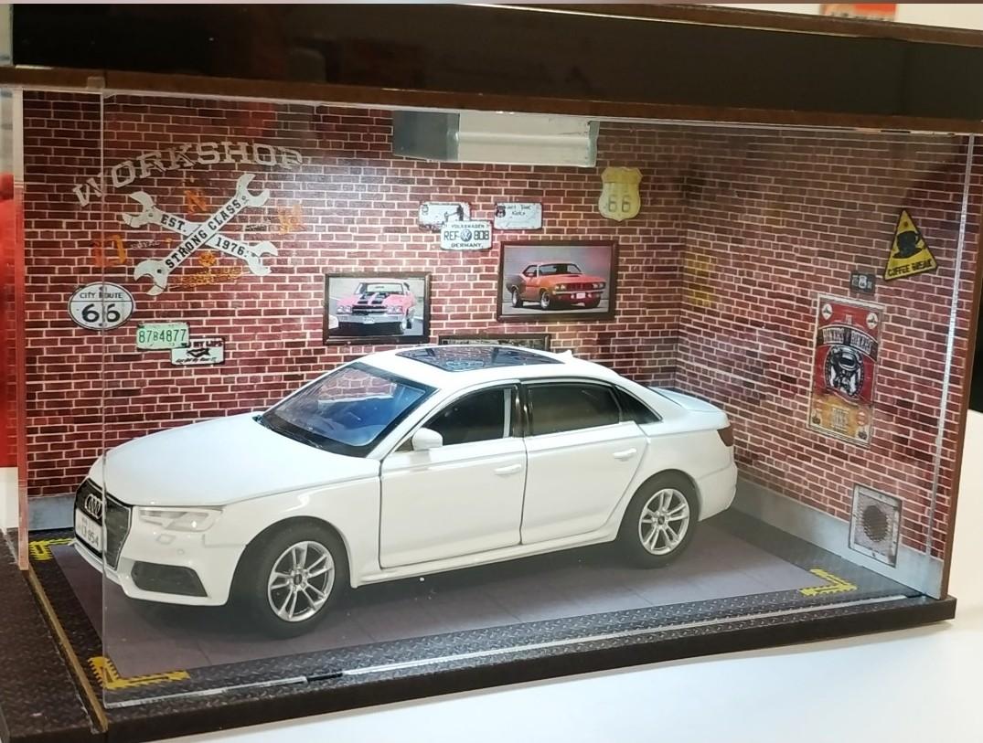1 32 Audi 連發光usb駐車場 興趣及遊戲 玩具 遊戲類on Carousell