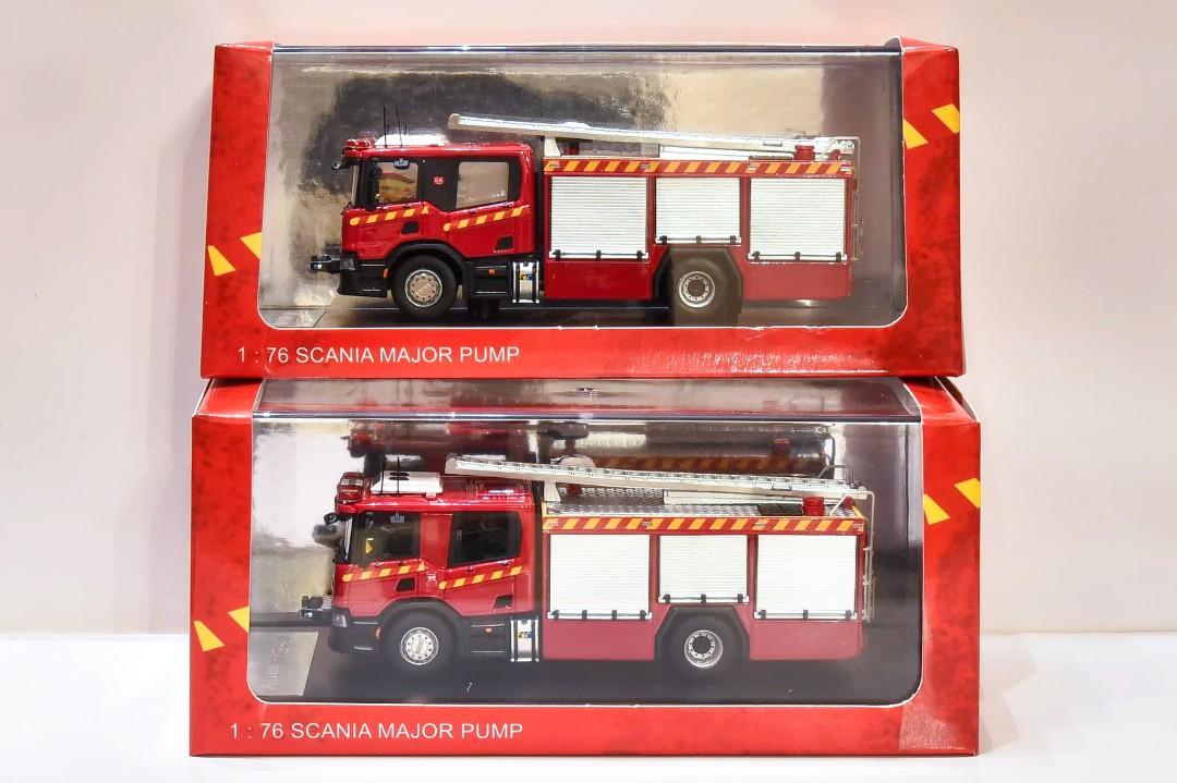 1:76 香港消防處消防車“Scania泵車(F2611旺角,F2623觀塘)“, 興趣