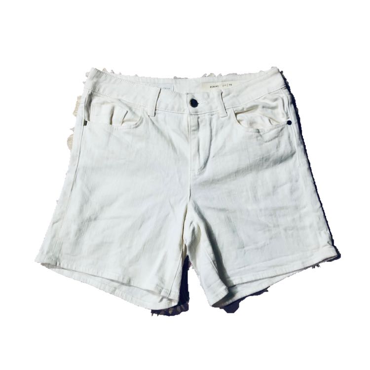 PILCRO AND THE LETTERPRESS DENIM SHORTS 