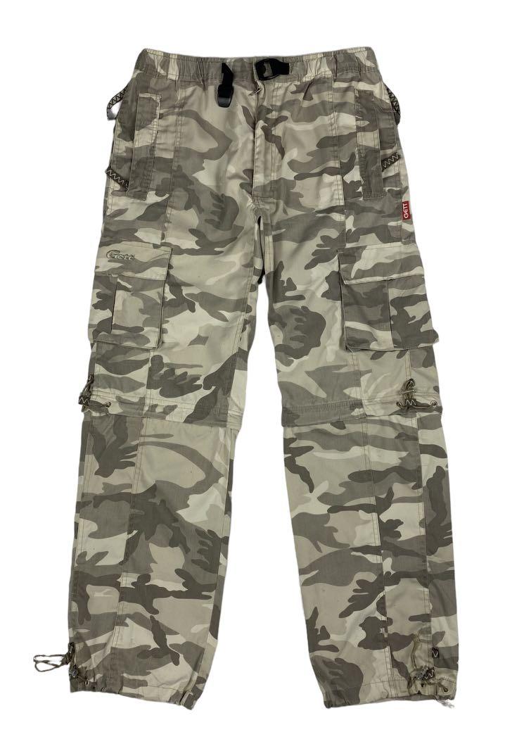 31~36 Exciting Fishing By GETT Camo Hiking Cargo Pants, Men's