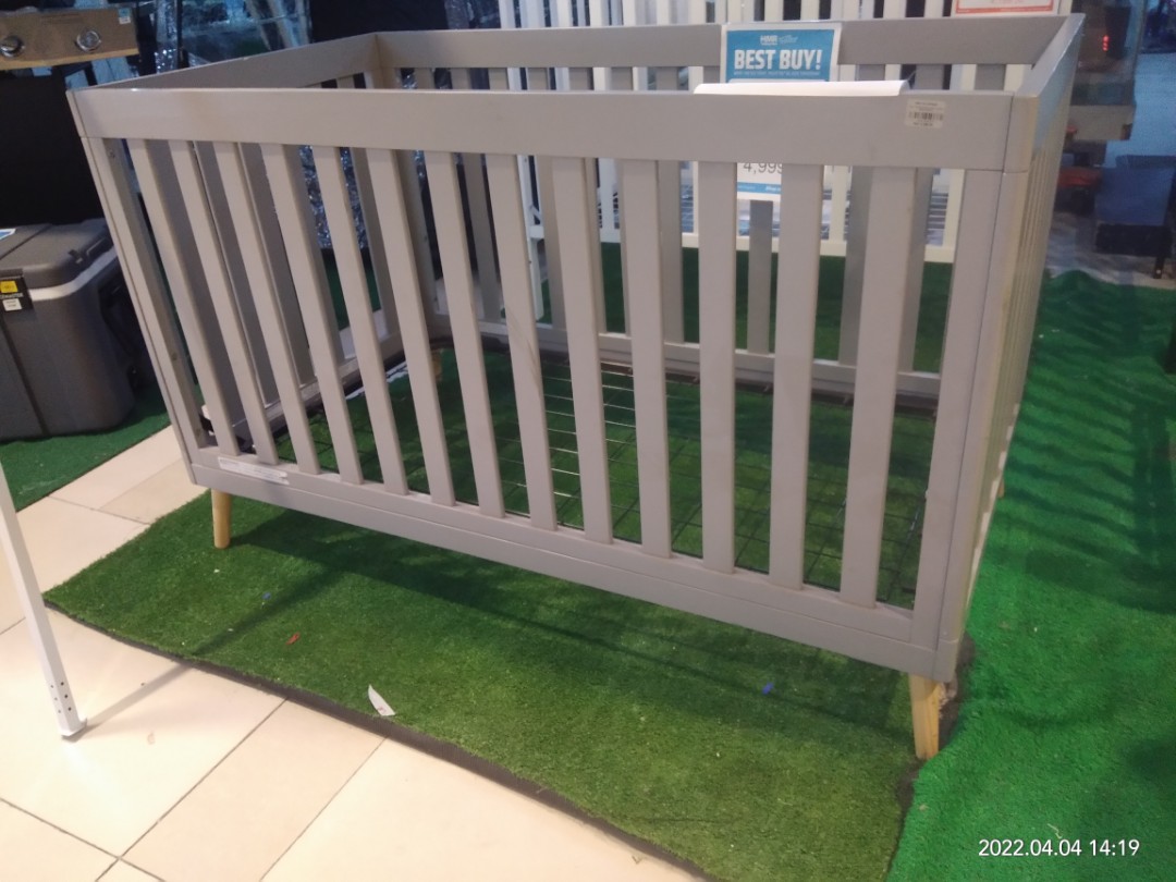 3 in 1 convertible crib wooden Mode of payment Cash Gcash Card BDO