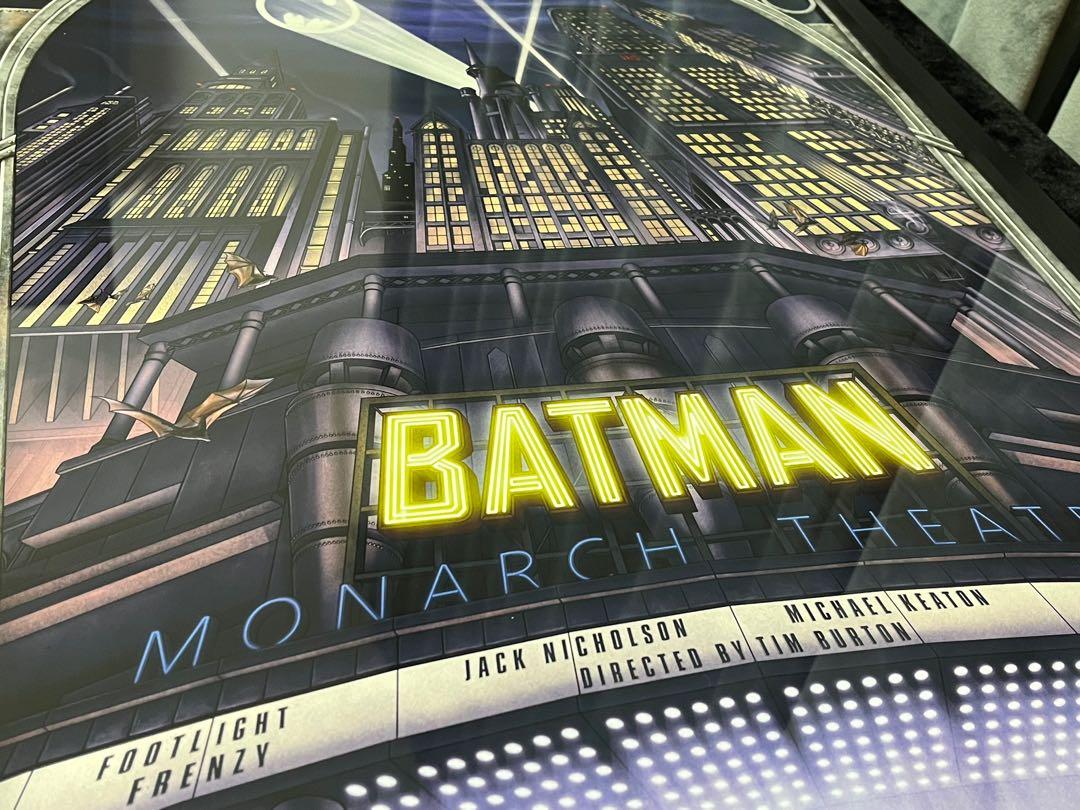 罕有 Batman 蝙蝠俠 1989 Michael Keaton Joker Nicolas 原裝彩畫連畫框 DC Warner Bros 非hottoys Disney （分類：歐美周邊）位於 Hong Kong。 由 82px6d4sid 提交（商品編號 1153116145，圖片 3）。簡介： 罕有 Batman 蝙蝠俠 1989 原裝彩畫連畫框, 購自外國 Rare Batman 1989 framed painting , bought from overseas Michael Keaton, Joker Nicolas 葵芳或青衣地鐵站交收 Trade at Kwai Fong / Tsing Yi MTR station 。