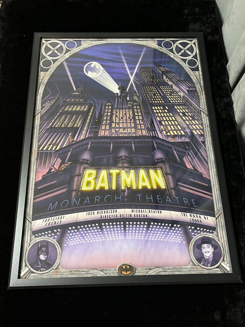 罕有 Batman 蝙蝠俠 1989 Michael Keaton Joker Nicolas 原裝彩畫連畫框 DC Warner Bros 非hottoys Disney （分類：歐美周邊）位於 Hong Kong。 由 82px6d4sid 提交（商品編號 1153116145，圖片 1）。簡介： 罕有 Batman 蝙蝠俠 1989 原裝彩畫連畫框, 購自外國 Rare Batman 1989 framed painting , bought from overseas Michael Keaton, Joker Nicolas 葵芳或青衣地鐵站交收 Trade at Kwai Fong / Tsing Yi MTR station 。