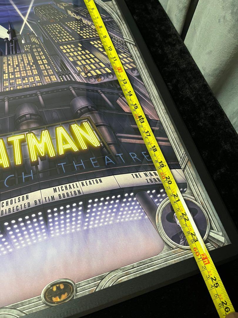 罕有 Batman 蝙蝠俠 1989 Michael Keaton Joker Nicolas 原裝彩畫連畫框 DC Warner Bros 非hottoys Disney （分類：歐美周邊）位於 Hong Kong。 由 82px6d4sid 提交（商品編號 1153116145，圖片 5）。簡介： 罕有 Batman 蝙蝠俠 1989 原裝彩畫連畫框, 購自外國 Rare Batman 1989 framed painting , bought from overseas Michael Keaton, Joker Nicolas 葵芳或青衣地鐵站交收 Trade at Kwai Fong / Tsing Yi MTR station 。