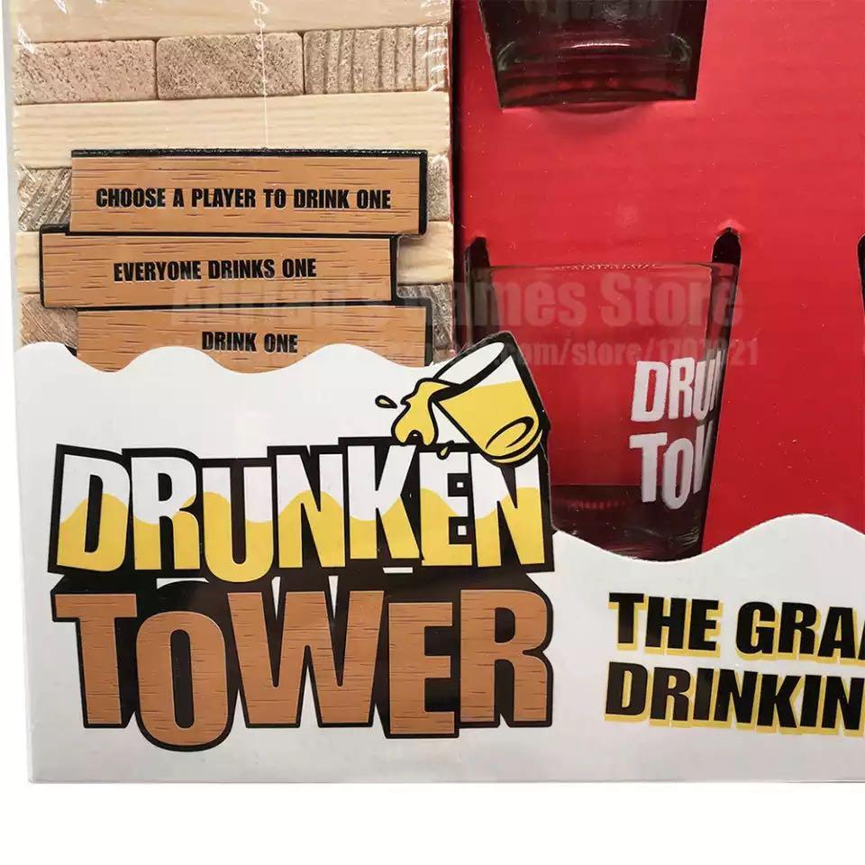 （需預訂）醉酒版層層疊 Drunken Tower Drinking Games The Crab A Piece Stacking