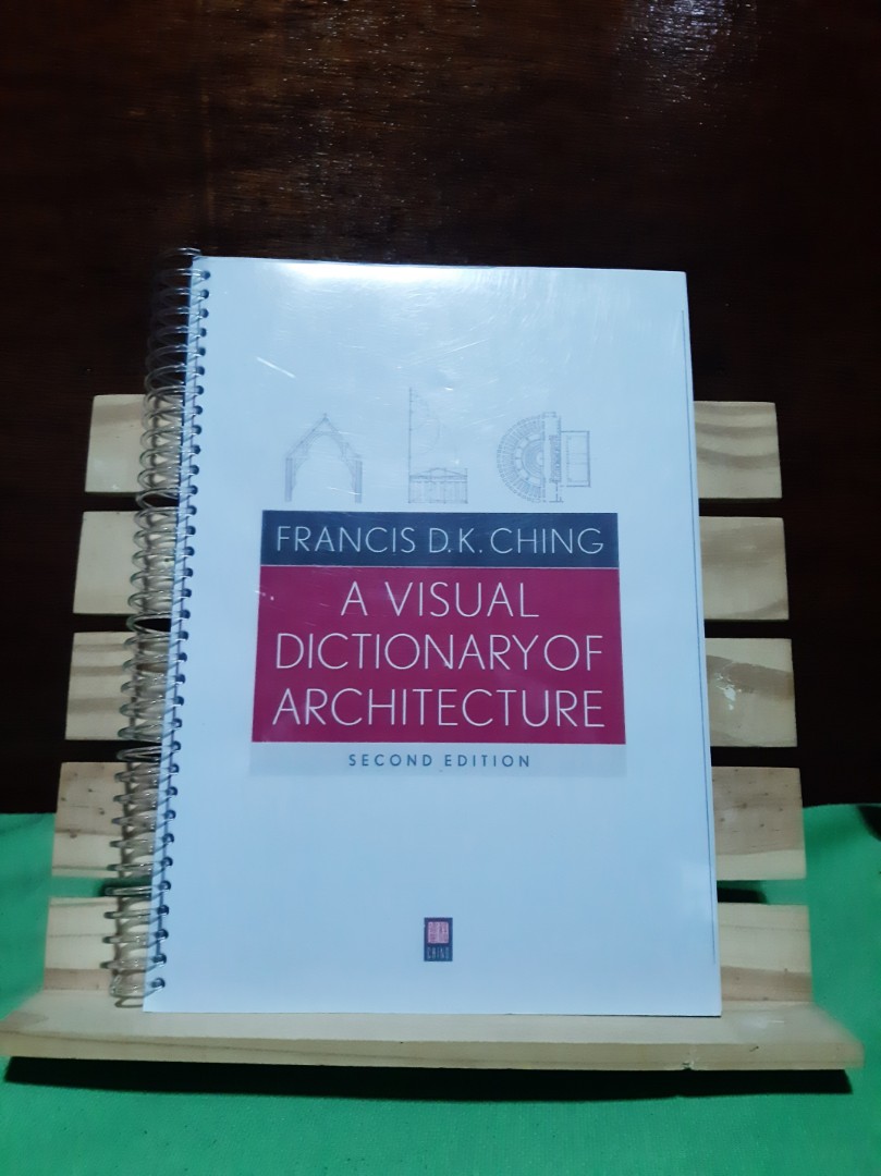 A Visual Dictionary of Architecture by Francis D.K Ching, Hobbies ...