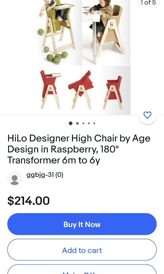 Age design hilo high chair cheap