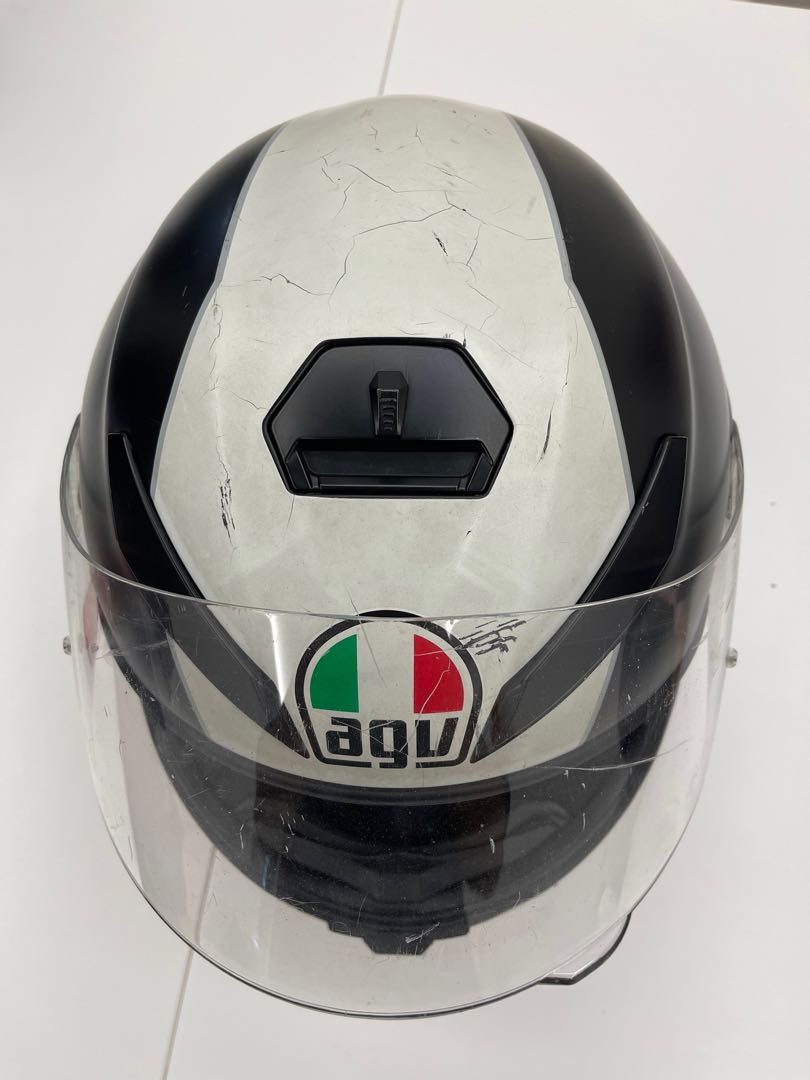 AGV helmet, Motorcycles, Motorcycle Accessories on Carousell