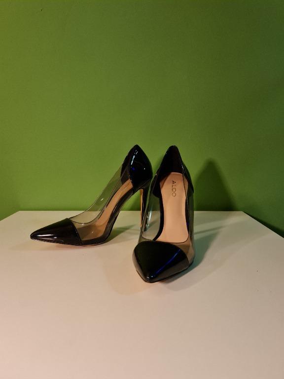 Clear aldo heels hotsell