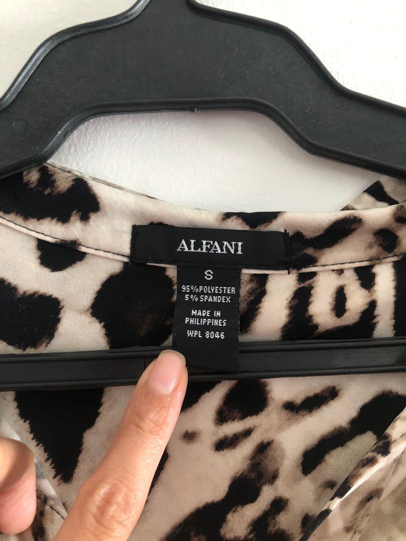 Animal Print Polo (Category: Blouses) located in Taguig. Submitted by declutteringthings0908 (Listing ID 1152981829, Image 3). Description: RFS: decluttering MOP: BPI, BDO, GCash.