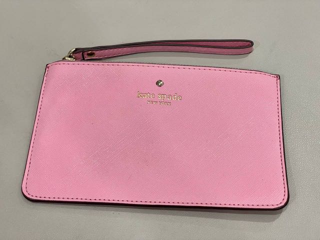Kate spade sales pink pouch