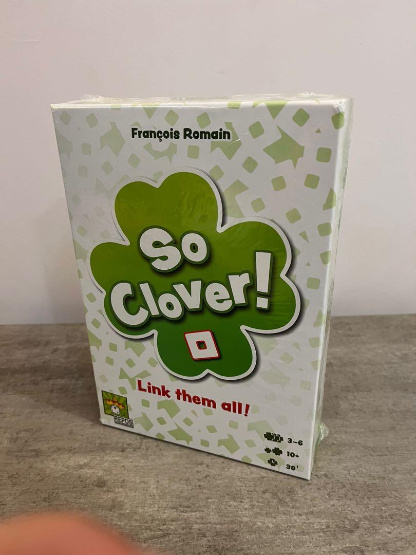 authentic) So Clover! board game, Hobbies & Toys, Toys & Games on Carousell