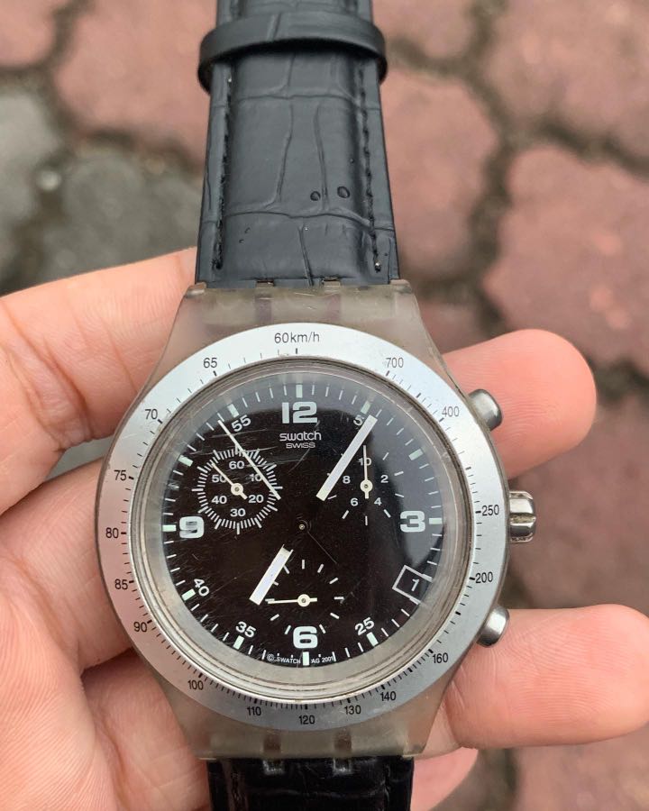 Swatch irony 2025 diaphane