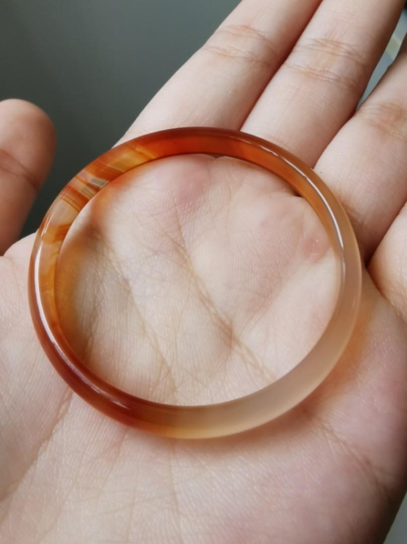 Agate bangle hot sale