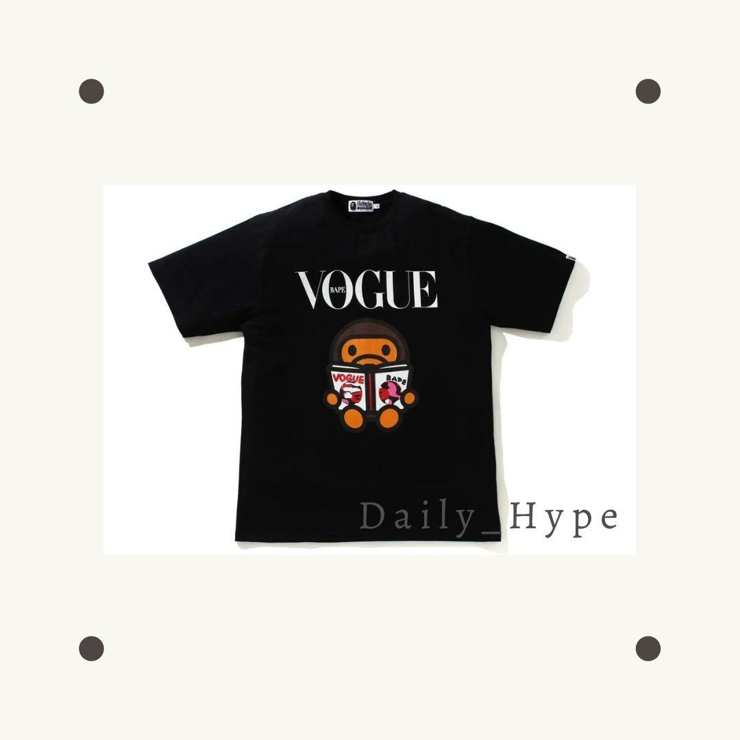 Bape X Vogue Baby Milo Tee, Men's Fashion, Tops & Sets, Tshirts 