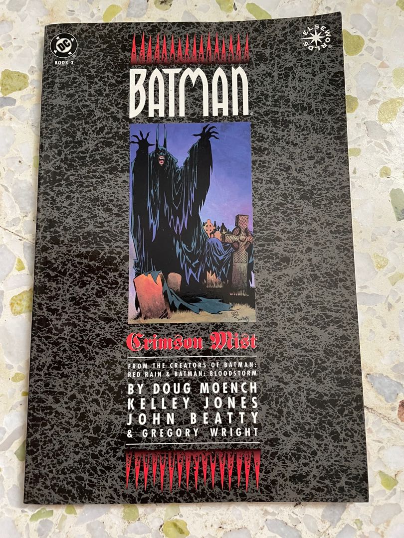 Batman: Crimson Mist Book 3, 1999, Hobbies & Toys, Books & Magazines,  Comics & Manga on Carousell