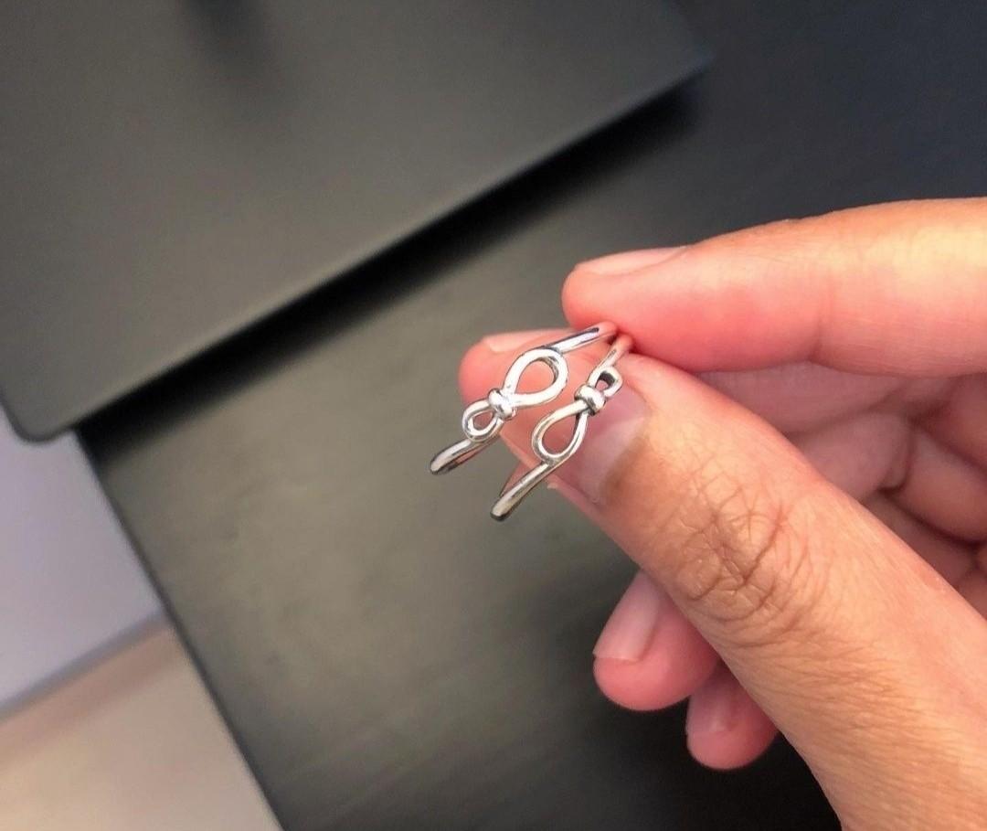 Pandora infinity knot earrings hotsell