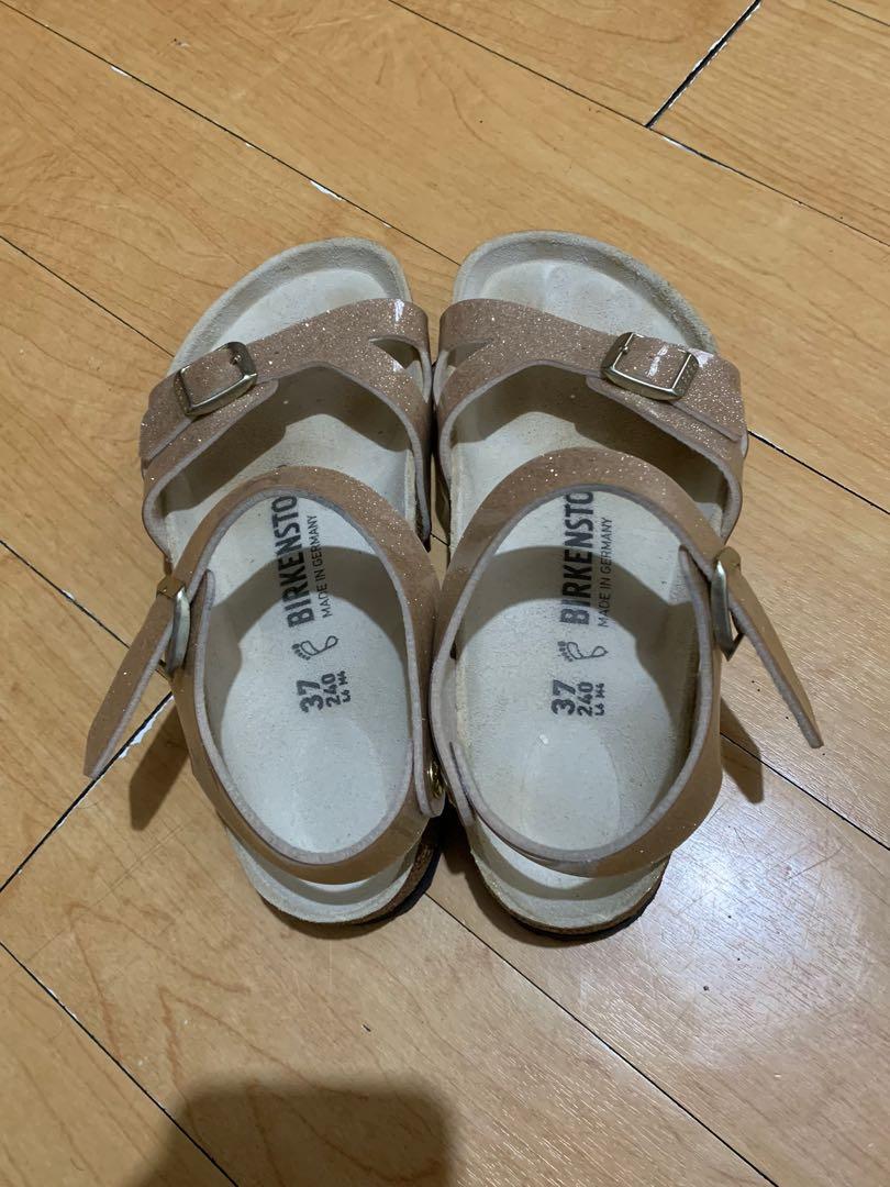 Birkenstock magic galaxy bronze best sale