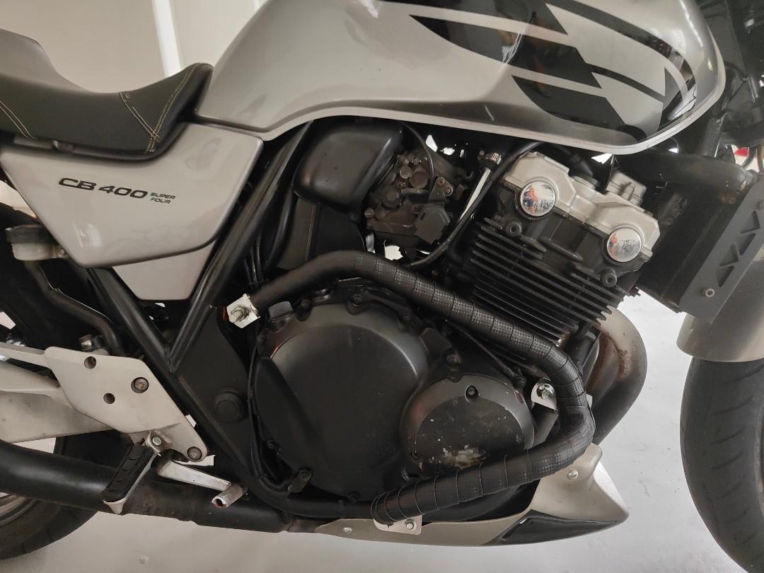 Black Carbon Crash Bar Tape/Installation Included/CB400, Motorcycles