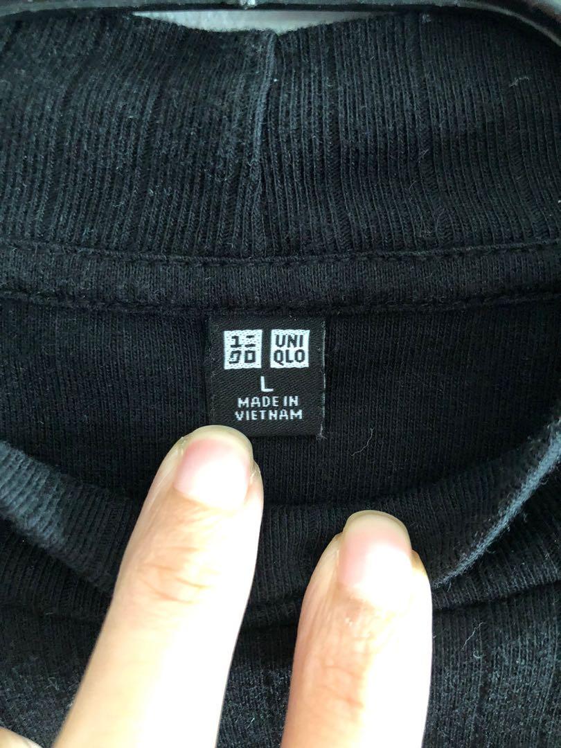 Black Uniqlo Shirt (Category: Shirts) located in Taguig. Submitted by declutteringthings0908 (Listing ID 1152984543, Image 3). Description: RFS: decluttering MOP: BPI, BDO, GCash.
