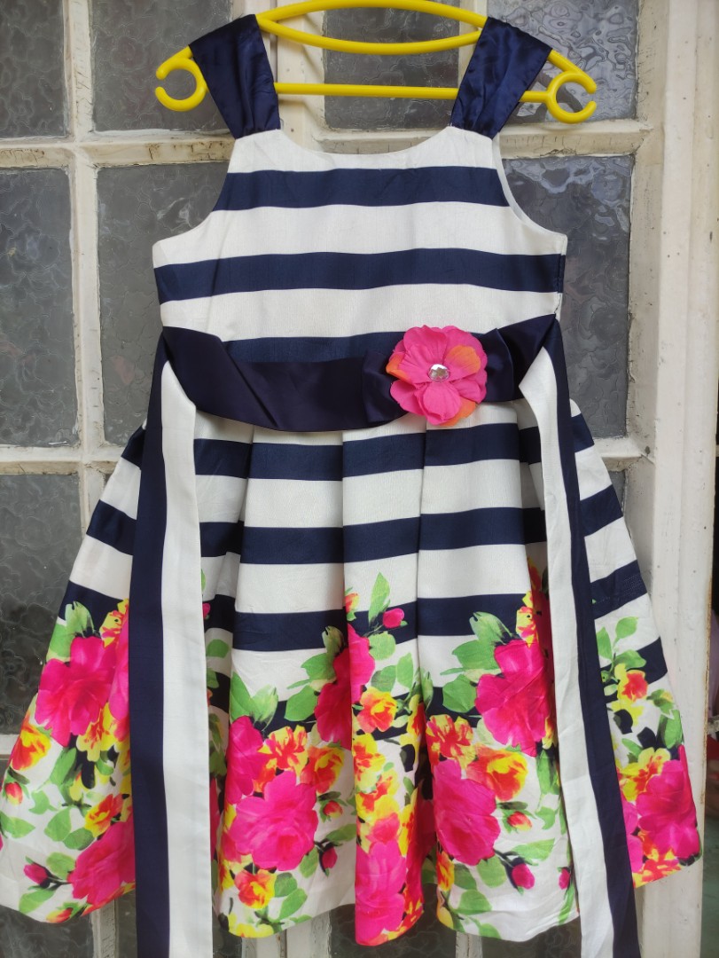 Bonnie Jean Floral Dress for 4Y Girl 