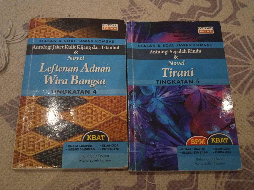 Buku Teks Analisis Leftenan Adnan Dan Tirani Hobbies Toys Books Magazines Textbooks On Carousell