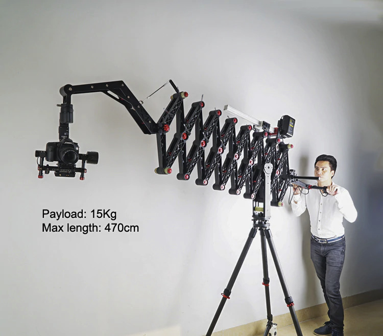 CAMEACCORDION Electric Camera Crane / JIB & DJI Ronin Stabilizer