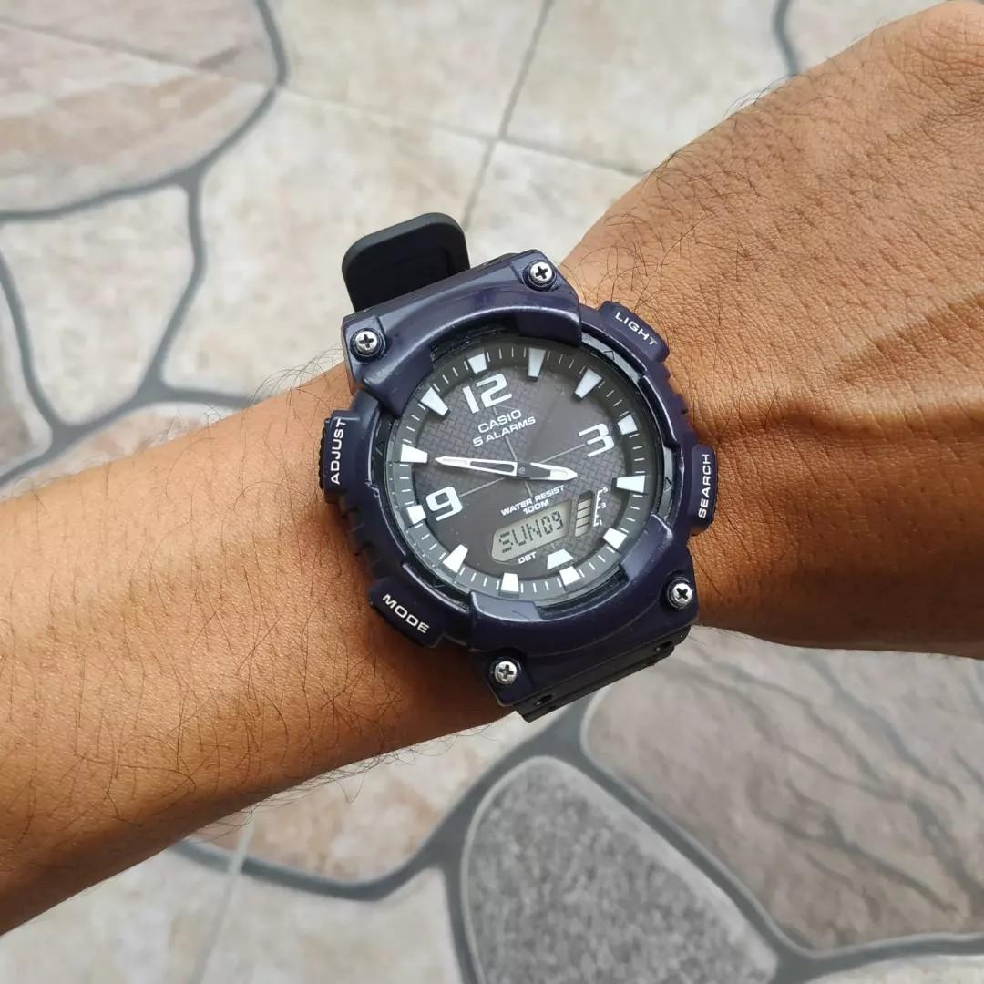 casio aq-s810w ori like gshock, Fesyen Pria, Jam Tangan di Carousell