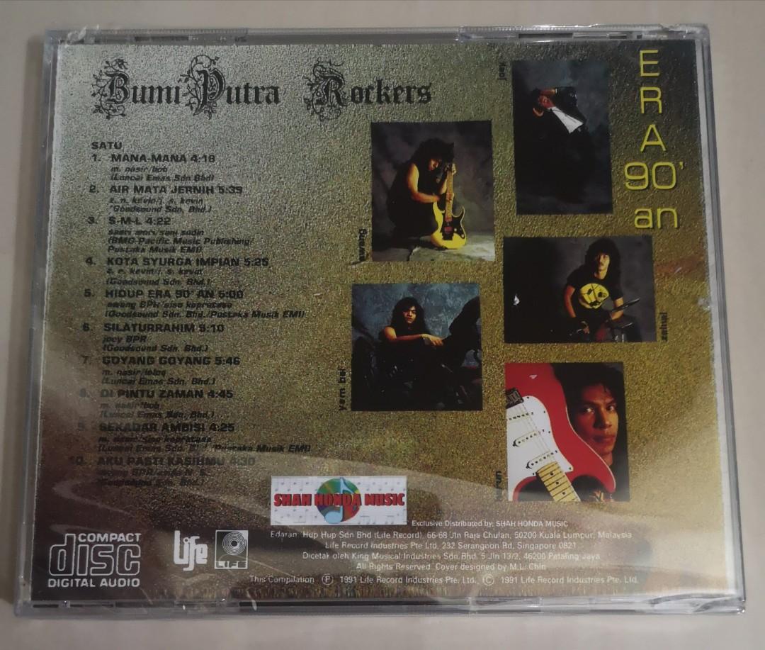 Kuala Rocker CD BUMIPUTRA ROCKERS ERA 90AN, Hobbies & Toys, Music & Media, CDs ...