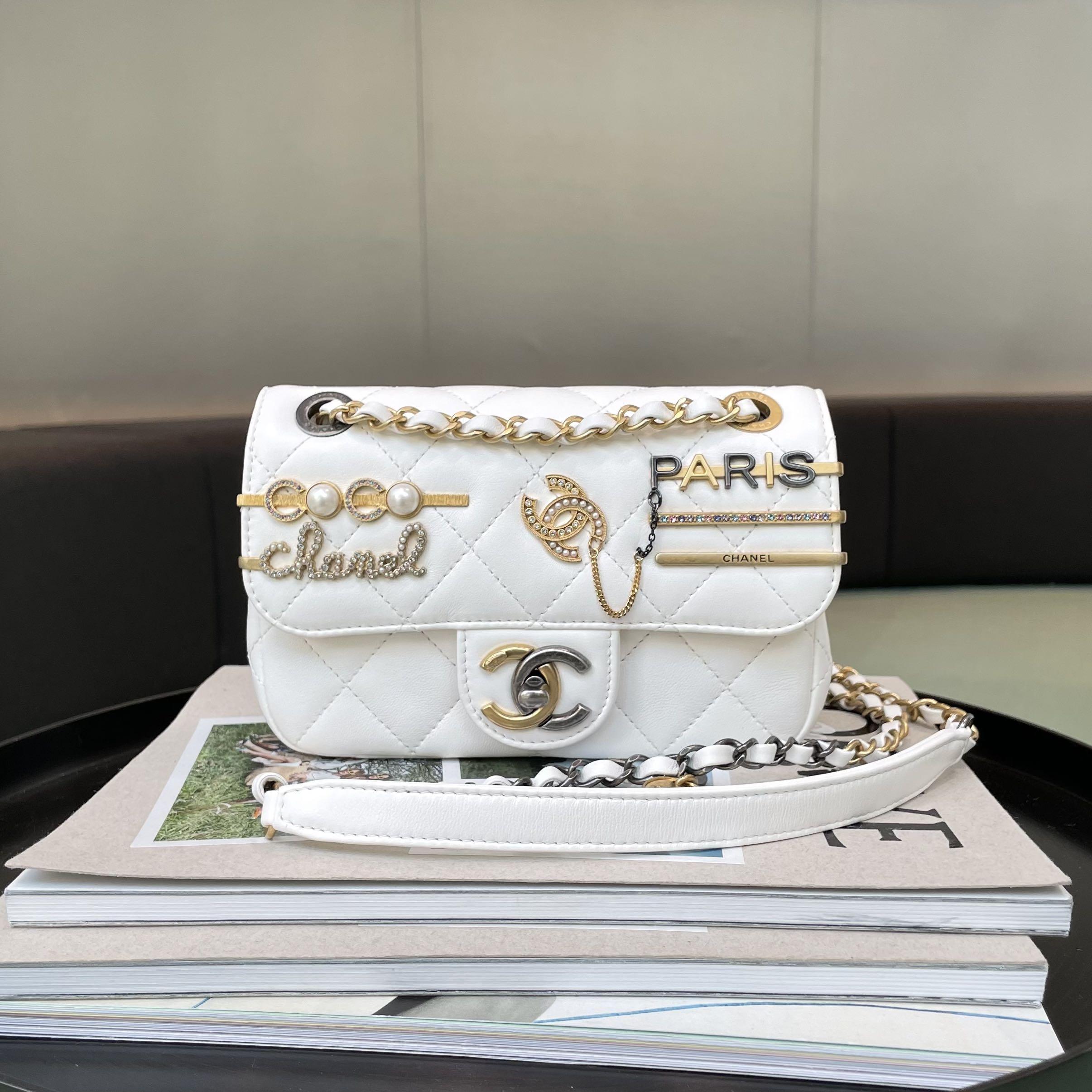 Chanel Coco Clip Flap, Luxury, Bags & Wallets on Carousell