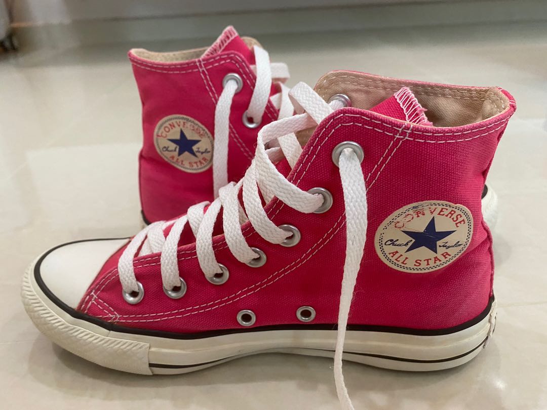 All pink converse online