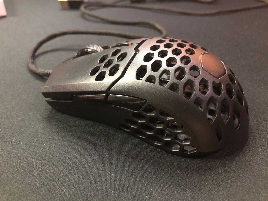Cooler Master MM710 (Category: Mouse & Mousepads) located in Paranaque City. Submitted by migs. (Listing ID 1153142264, Image 3). Description: Cooler Master MM710 - For sale only - 100% working no issues - bough from Softbox Solutions - complete box - extra standard skates not used - installed tiger skates - extra tiger skates included for FREE - shine on the right side (see photo) - may dumi sa cable due to usage (see photo) Pickup only Location