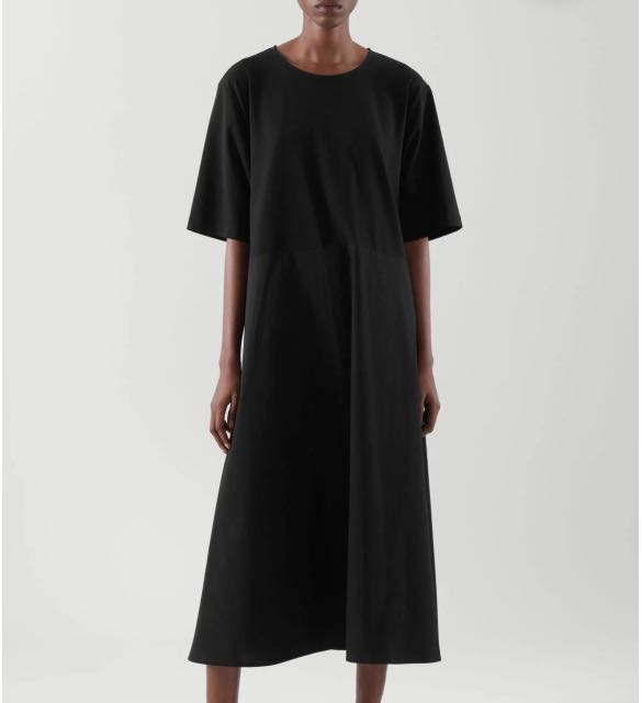 Cos black clearance shirt dress