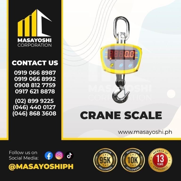 Crane Scale | Digital Measuring Equipment | Weighing Scale | Scaling ...