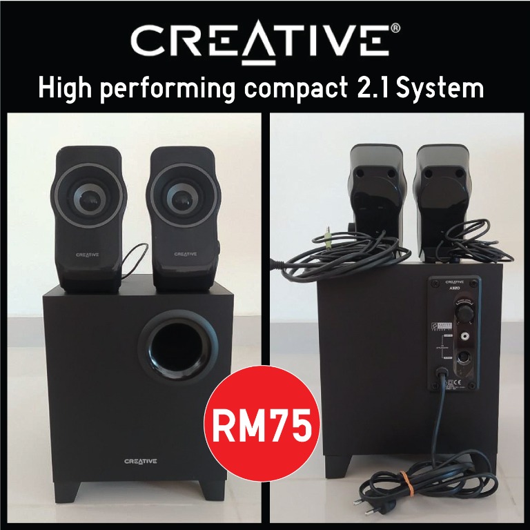 Creative 2.1 speaker online system