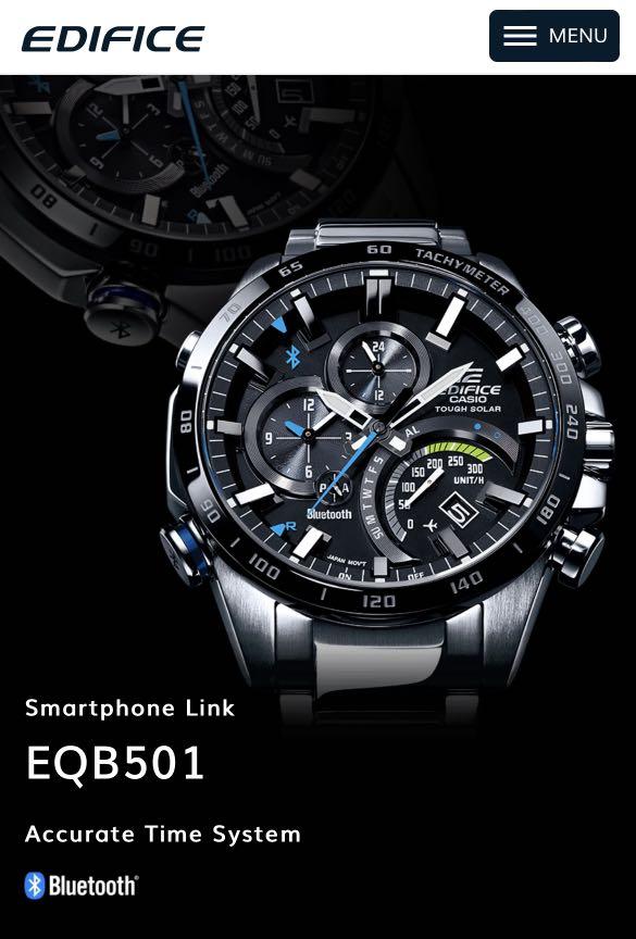 Edifice EQB501 Luxury Watches on Carousell