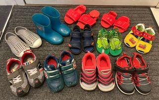 EUC Toddler kids shoes / rain boots / sandals lots (US6 / US7 / US8)
