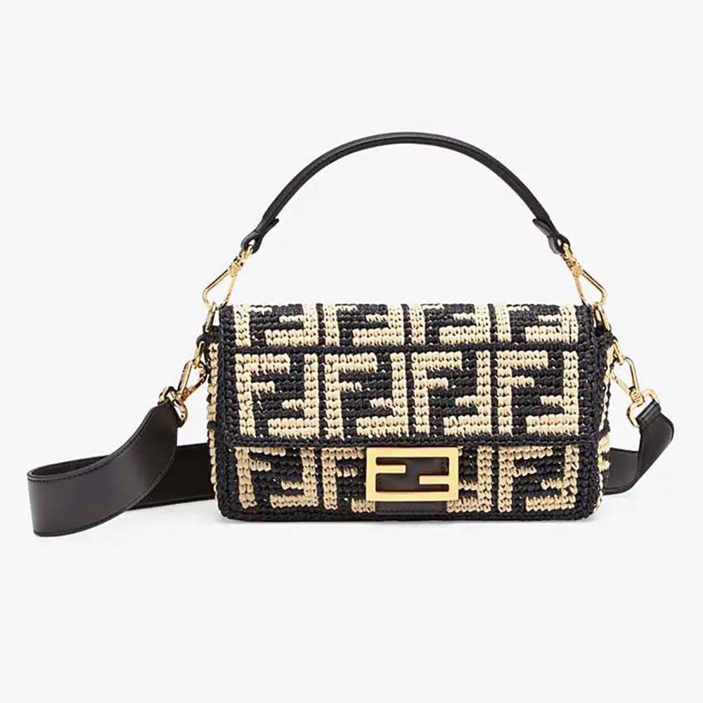 fendi baguette raffia