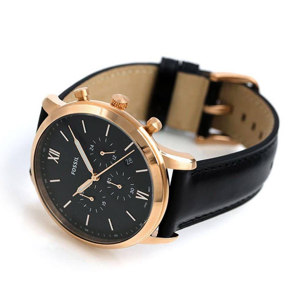 FOSSIL Neutra Chronograph Watch FS5381 Black Men