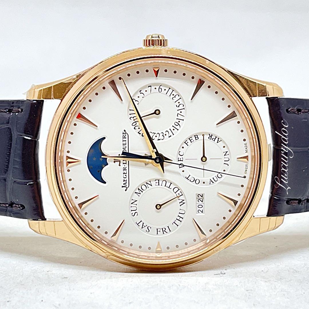 FS.BNIB JAEGER LECOULTRE JLC MASTER ULTRA THIN PINK GOLD DR