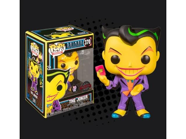 Black light joker funko pop clearance