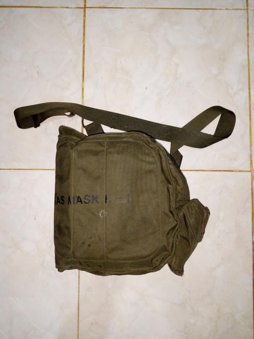 Tas army gas mask bag x molle us army 