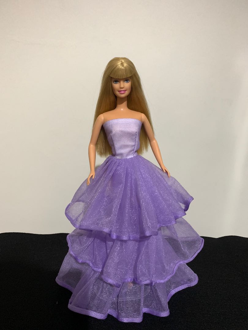Gaun dress barbie