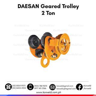 Geared Trolley 2 Ton