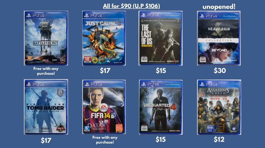 Decent ps4 games shop