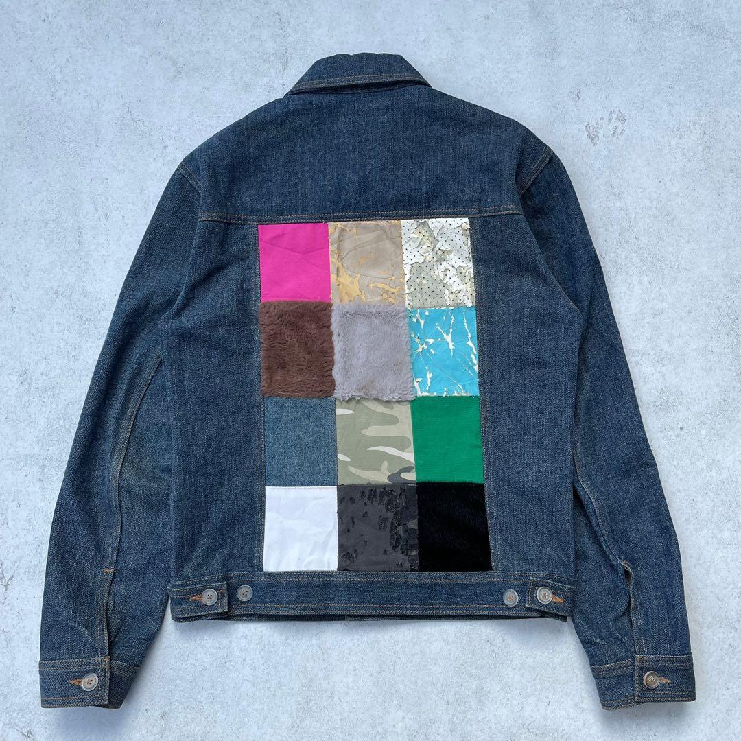Gosha rubchinskiy patchwork denim 