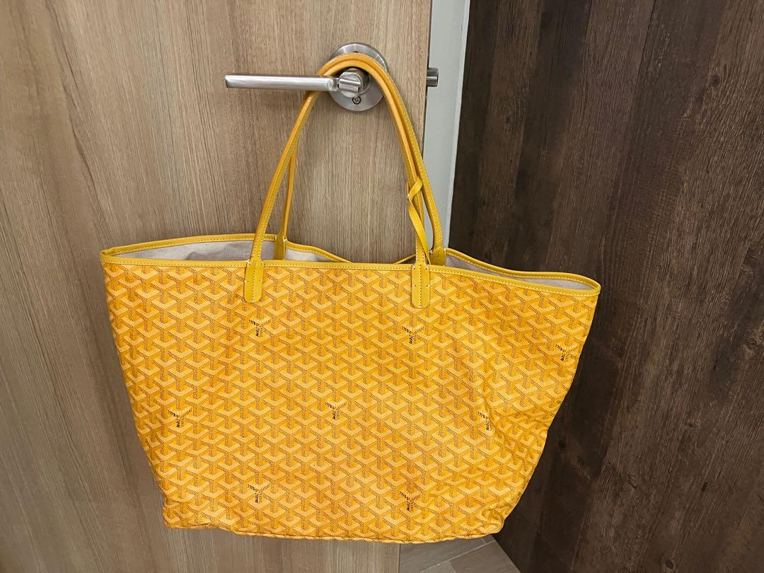 Goyard Yellow - large bag, Women's Fashion, Bags & Wallets, Tote