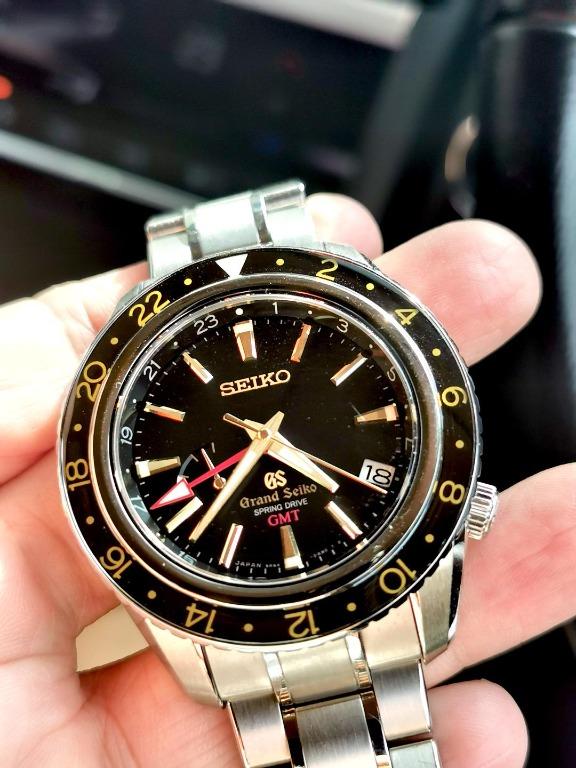 Grand Seiko Sbge015 Titanium Gold Spring Drive Fullset Luxury