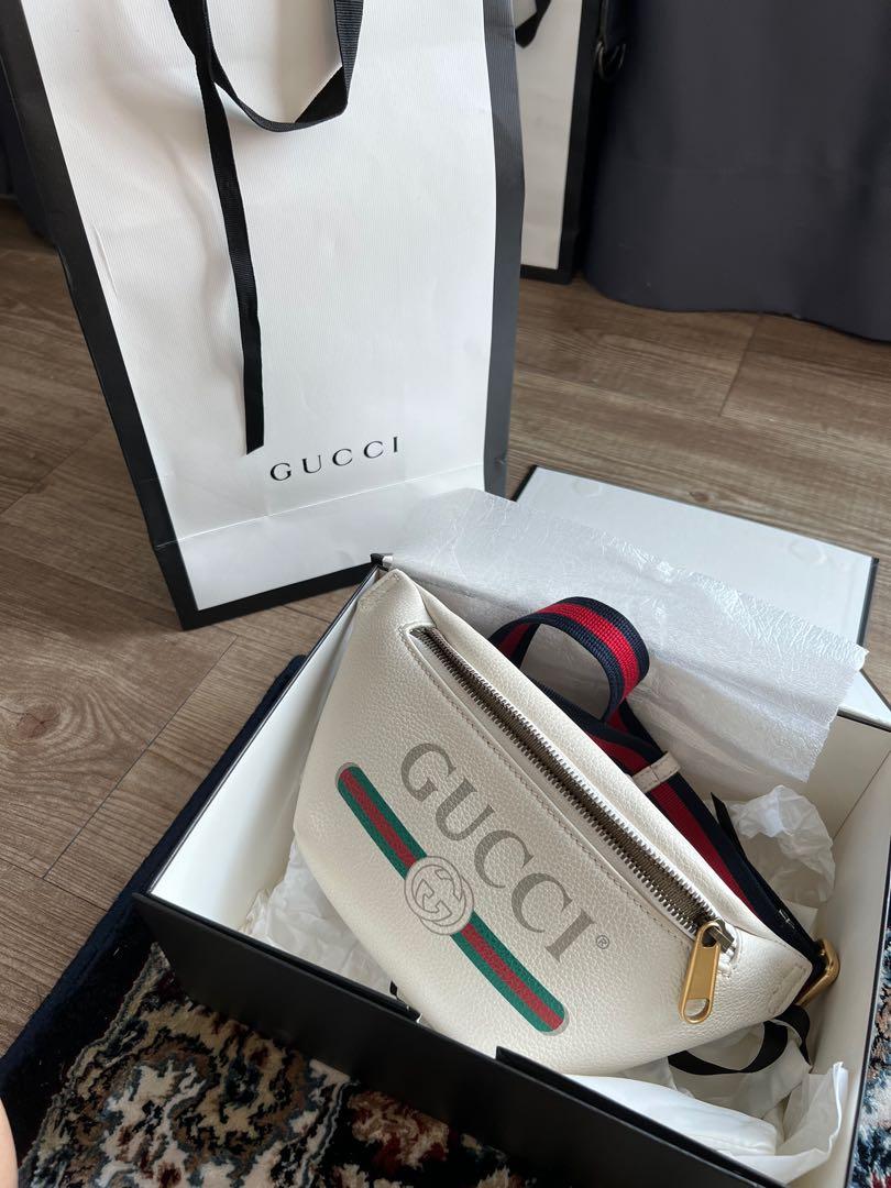 Small white outlet gucci belt