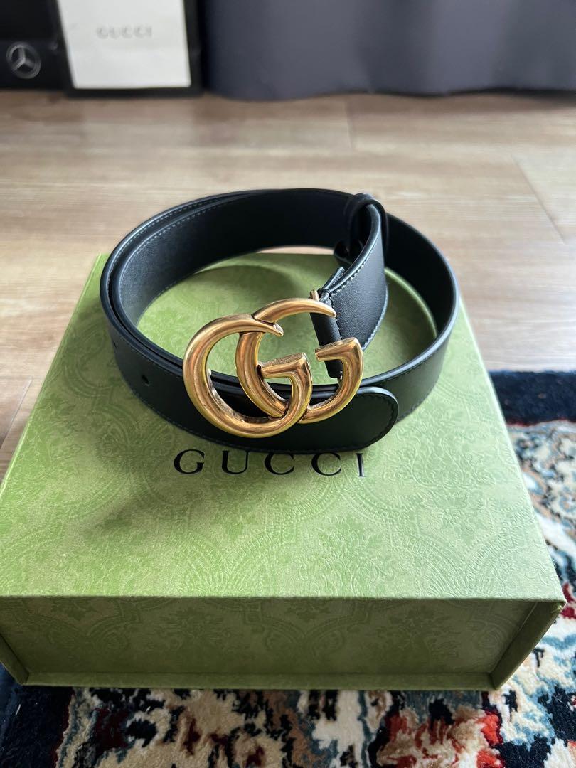 Gucci online belt boxes
